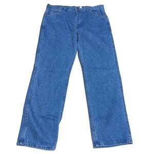 Sears Roebucks Jeans 38x29 Vintage Deadstock Straight Leg Blue nwt Denim USA